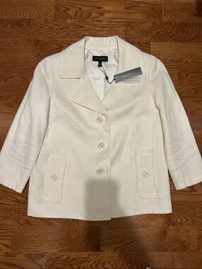 Talbots  Button-Front Blazer Jacket